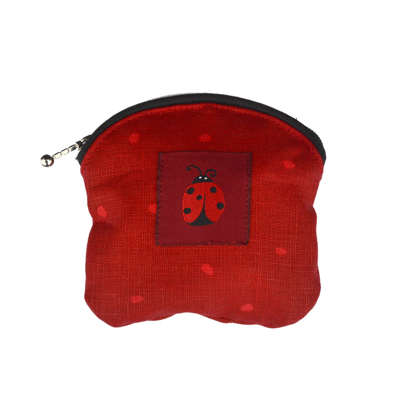 COIN PURSE - LADYBUG RED