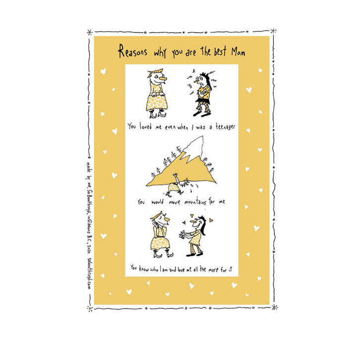 Tea Towel - Reasons you are the Best Mom
