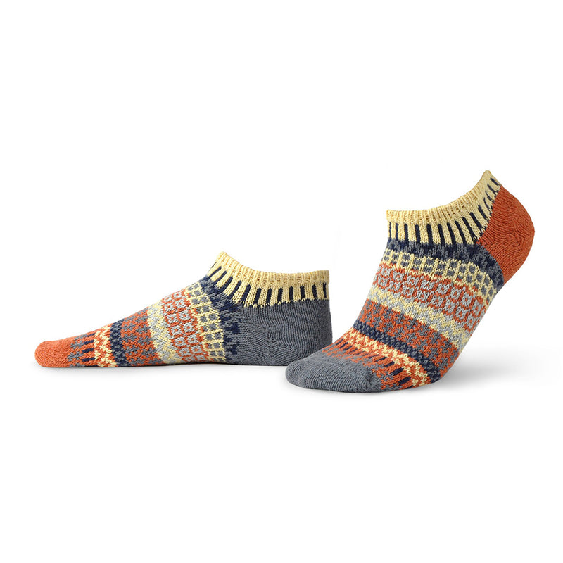 SOCKS - UNISEX SOLMATE ANKLE, NUTMEG