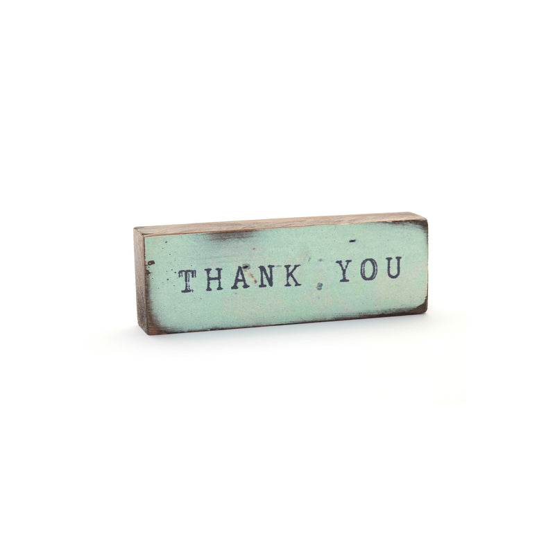 TIMBER BIT - THANK YOU (SMALL) - BLUE