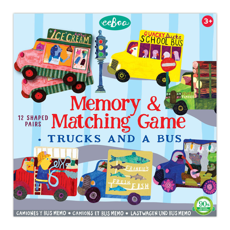 MATCHING & MEMORY - TRUCKS AND A BUS