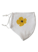 FACE MASK - YELLOW FLOWER