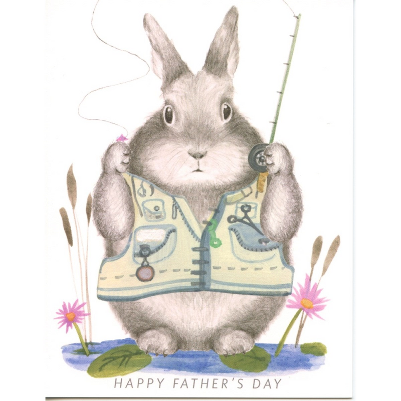 CARD - FATHER'S DAY - FISHING