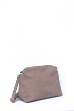 PURSE - OVER SHOULDER TOTE - MAUVE